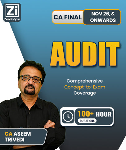 CA Final Audit Full Course By CA Aseem Trivedi