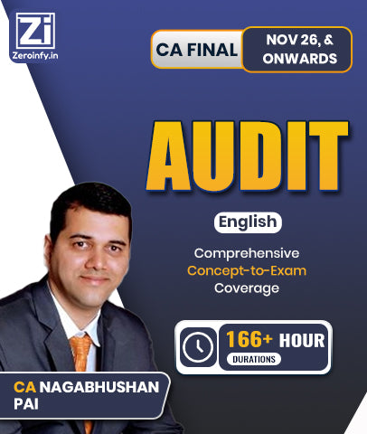 CA Final Audit Full Course In English By CA Nagabhushan Pai