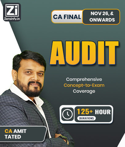 CA Final Audit Full Course Video Lectures By CA Amit Tated