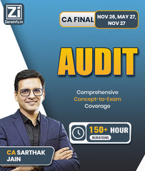 CA Final Audit Regular Batch By CA Sarthak Jain

