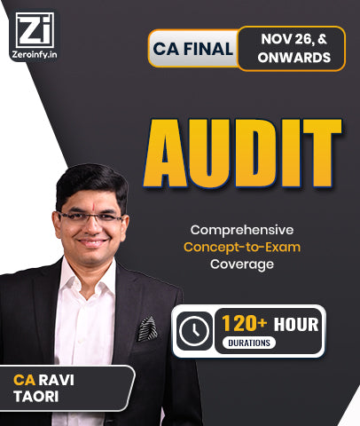 CA Final Audit Regular Lectures By CA Ravi Taori
