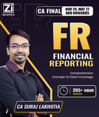 CA Final Financial Reporting (FR) Full Course In English By CA Suraj Lakhotia - Zeroinfy