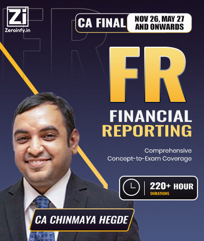CA Final Financial Reporting Full Course By CA Chinmaya Hegde (New) - Zeroinfy