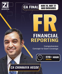 CA Final Financial Reporting Full Course By CA Chinmaya Hegde (New) - Zeroinfy