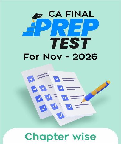 CA Final Group 1 Chapter Wise Prep Test For Nov 26 By BB Virtuals
