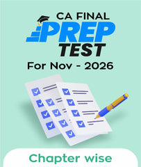 CA Final Group 1 Chapter Wise Prep Test For Nov 26 By BB Virtuals
