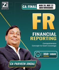 CA Final New Financial Reporting Full Course By CA Parveen Jindal - Zeroinfy