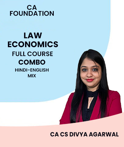 CA Foundation Law and Economics Combo Full Course By MEPL Classes - CA Divya Agarwal - Zeroinfy