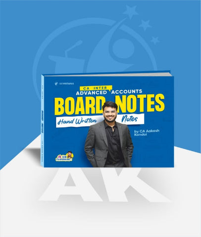 CA Inter Advanced Accounts Board Notes By CA Aakash Kandoi
