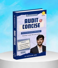 CA Inter Audit Concept Book By CA Saksham Jain - Zeroinfy
