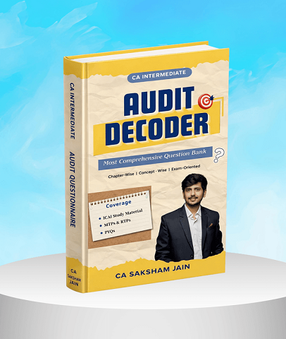 CA Inter Audit Decoder (Question Bank) By CA Saksham Jain - Zeroinfy