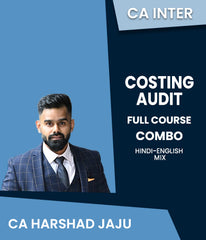 CA Inter Costing and Audit Combo Full Course By CA Harshad Jaju - Zeroinfy