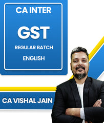 CA Inter GST Regular Batch In English By CA Vishal Jain - Zeroinfy