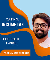 CA Inter Income Tax Fast Track English By J.K.Shah Classes - Prof Umang Thakker - Zeroinfy