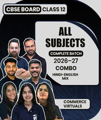 CBSE Board Class 12 All Subjects Combo Complete Batch 2026–27 By Commerce Virtuals