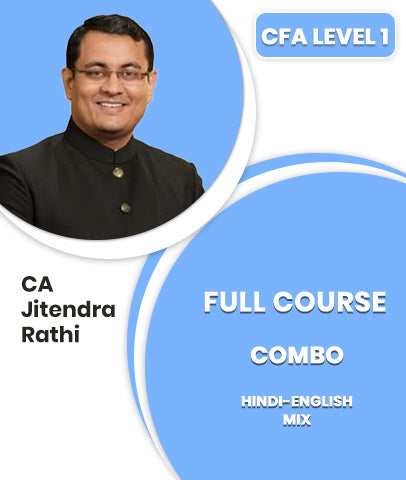 CFA Level 1 Full Course Combo By CA Jitendra Rathi
