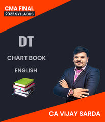 CMA Final 2022 Syllabus Direct Tax (DT) Chart Book By CA Vijay Sarda - Zeroinfy