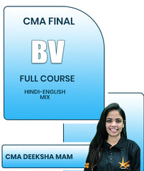 CMA Final BV Full Course By CMA Deeksha Mam