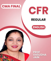 CMA Final CFR Regular Lectures In English By Prof Vasudha Jain