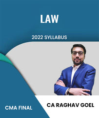 CMA Final Corporate And Economic Law 2022 Syllabus By CA Raghav Goel - Zeroinfy