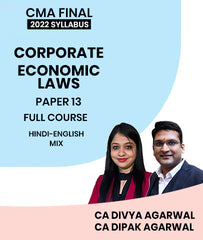 CMA Final Corporate And Economic Laws Paper 13 2022 Syllabus Full Course By MEPL Classes CA Divya Agarwal and CA Dipak Agarwal