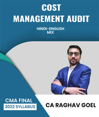 CMA Final Cost and Management Audit 2022 Syllabus By CA Raghav Goel - Zeroinfy