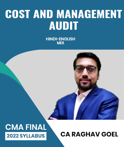 CMA Final Cost and Management Audit 2022 Syllabus By CA Raghav Goel
