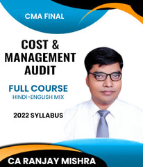 CMA Final Cost and Management Audit 2022 Syllabus Full Course By CA Ranjay Mishra - Zeroinfy