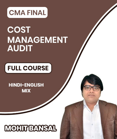 CMA Final Cost and Management Audit Full Course By Mohit Bansal