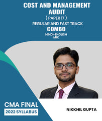 CMA Final Cost and Management Audit Paper 17 2022 Syllabus Regular and Fast Track Combo By Nikkhil Gupta