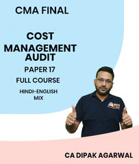 CMA Final Cost and Management Audit Paper 17 Full Course By MEPL Classes CA Dipak Agarwal