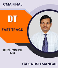 CMA Final Direct Tax Laws And International Taxation Fast Track By CA Satish Mangal - Zeroinfy
