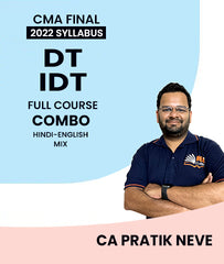 CMA Final Direct Tax and Indirect Tax Full Course 2022 Syllabus Combo By MEPL Classes CA Pratik Neve - Zeroinfy