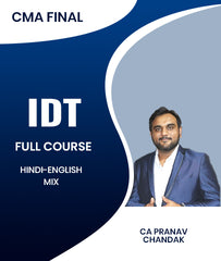 CMA Final IDT Full Course By CA Pranav Chandak