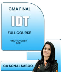 CMA Final IDT Full Course By CA Sonal Saboo