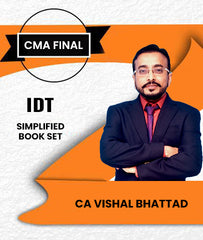 CMA Final Indirect Tax Simplified Book Set By CA Vishal Bhattad - Zeroinfy