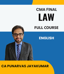 CMA Final Law Full Course By In English By Punarvas Jayakumar - Zeroinfy