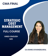 CMA Final Strategic Cost Management Full Course By CA Ishika Khandelwal