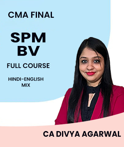 CMA Final Strategic Performance Management and Business Valuation Full Course By MEPL Classes CA Divya Agarwal - Zeroinfy