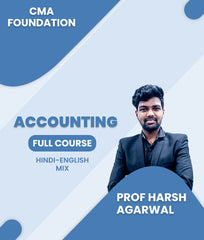 CMA Foundation Accounting Full Course By Harsh Agarwal - Zeroinfy