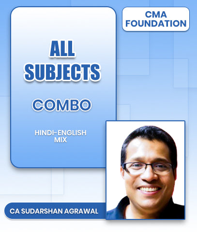 CMA Foundation All Subjects Combo By Sudarshan Agrawal Classes
