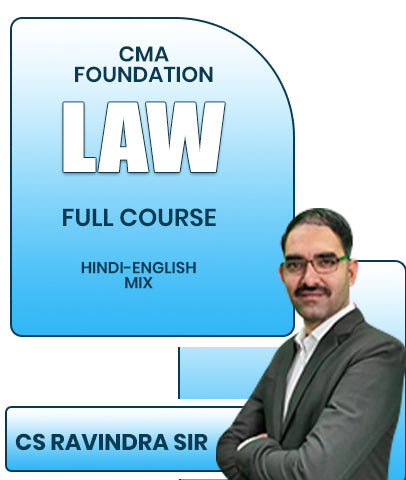 CMA Foundation Law Full Course By CS Ravindra Sir