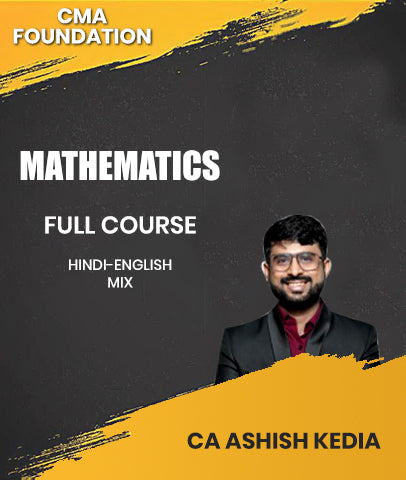 CMA Foundation Mathematics Full Course By CA Ashish Kedia