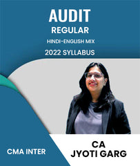 CMA Inter 2022 Syllabus Audit Regular Lectures By CA Jyoti Garg - Zeroinfy