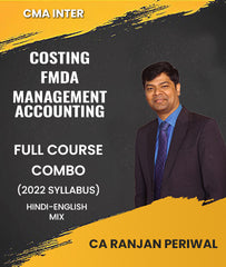 CMA Inter 2022 Syllabus Costing, FMDA and Management Accounting Full Course Combo By CA Ranjan Periwal - Zeroinfy