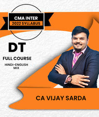 CMA Inter 2022 Syllabus Direct Tax Full Course Video Lectures By CA Vijay Sarda - Zeroinfy