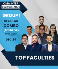 CMA Inter 2022 Syllabus Group 1 Regular Combo Dec 24 By Top Faculties (Pen Drive) - Zeroinfy