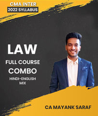 CMA Inter 2022 Syllabus Law Full Course By CA Mayank Saraf