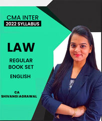 CMA Inter 2022 Syllabus Law Regular Book Set By CA Shivangi Agarwal - Zeroinfy