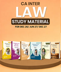 CMA Inter 2022 Syllabus Law Regular Book Set By CA Shivangi Agarwal